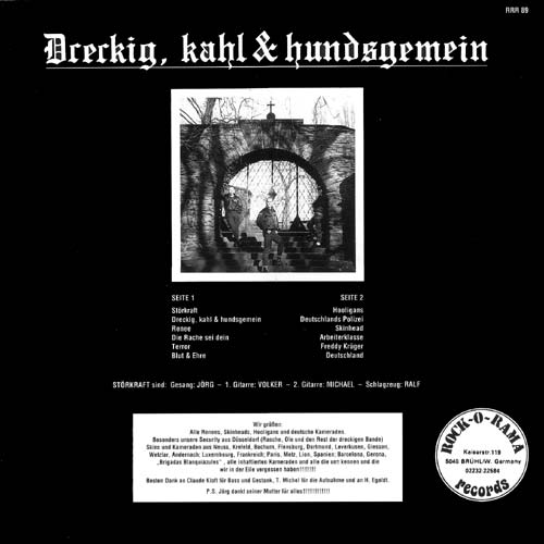 Störkraft LP back cover