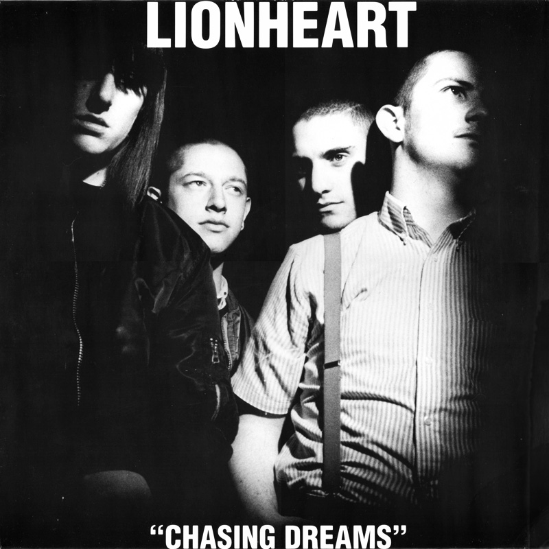 Lionheart Chasing Dreams LP front cover