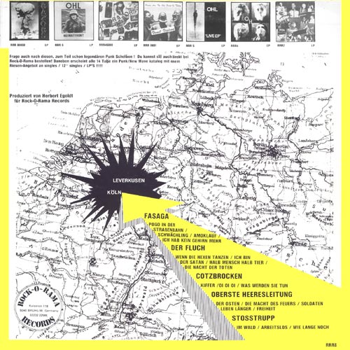 Die Deutschen Kommen sampler LP back cover