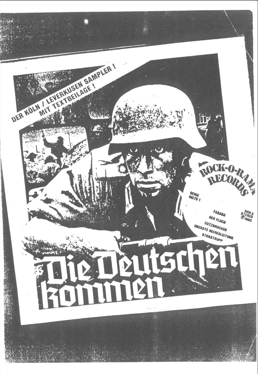 Cover page of lyric booklet insert