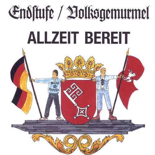 Endstufe / Volksgemurmel LP front cover