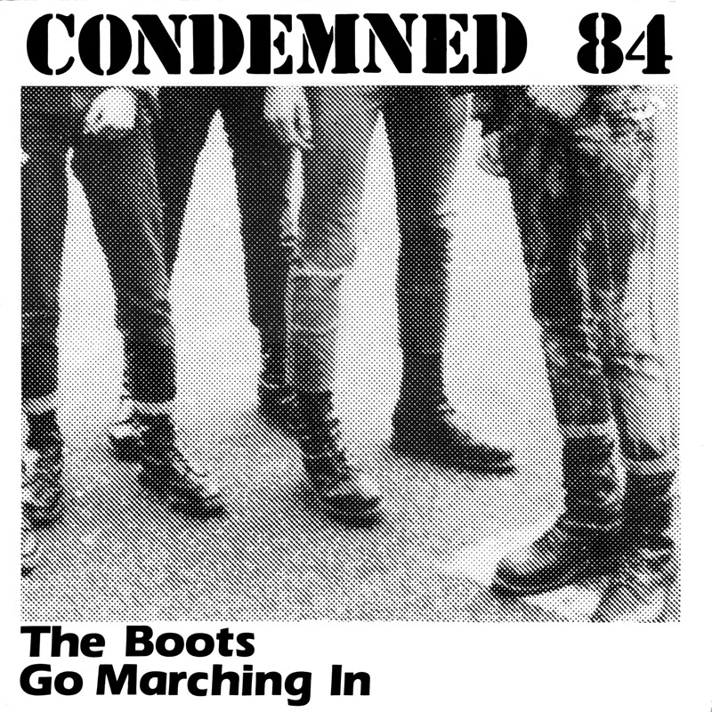 Condemned 84 The Boots Go Marching In front cover