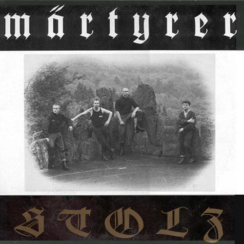 Märtyrer Stolz LP front cover