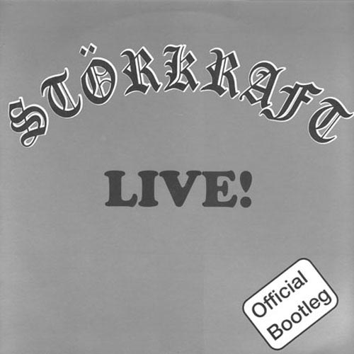 Störkraft Live 1991 LP front cover