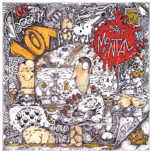 Vacant Lot Stay Mental LP front cover