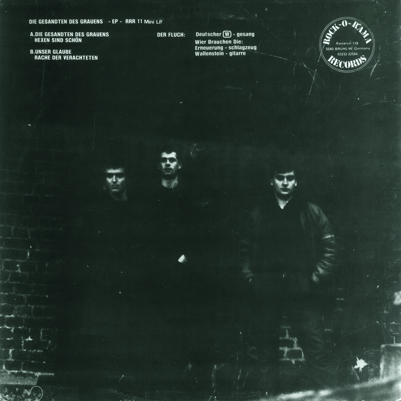 Der Fluch EP back cover