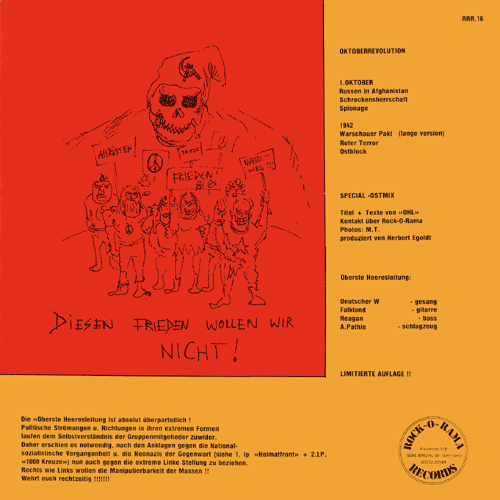 OHL Oktoberrevolution back cover