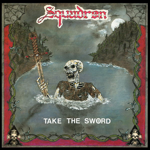 Squadron Take The Sword LP front cover
