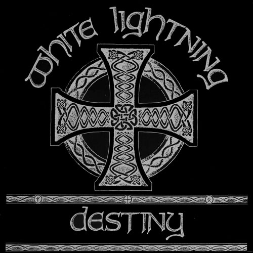 Front cover of the White Lightning Destiny LP