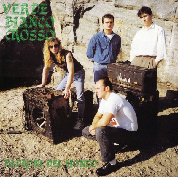 Front cover of the Verde Bianco Rosso Padroni Del Mondo LP