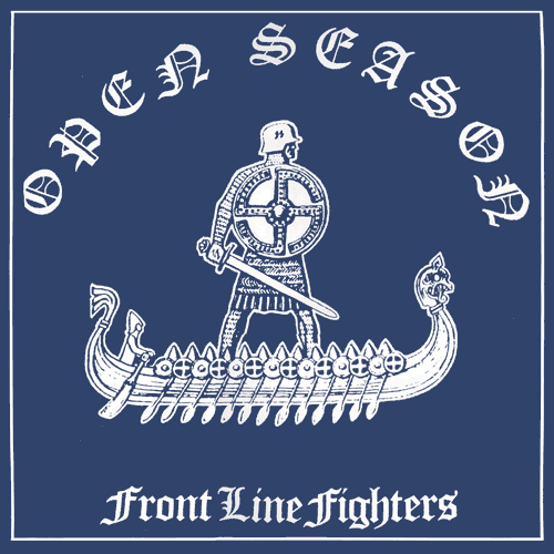 Front cover of the Open Season Front Line Fighters LP
