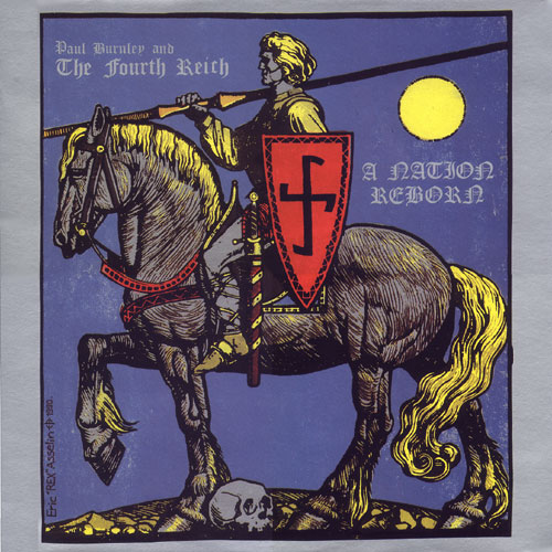 Front cover of the Paul Burnley and the Fourth Reich LP