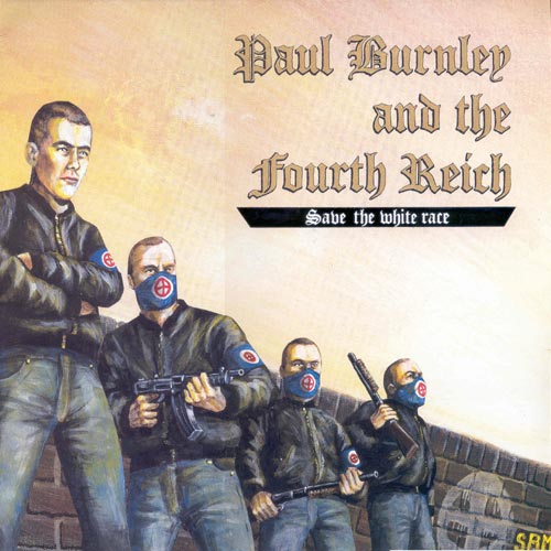Front cover of the Paul Burnley and the Fourth Reich EP