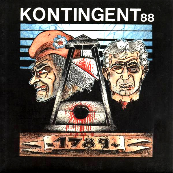Front cover of the Kontingent 88 1789 single