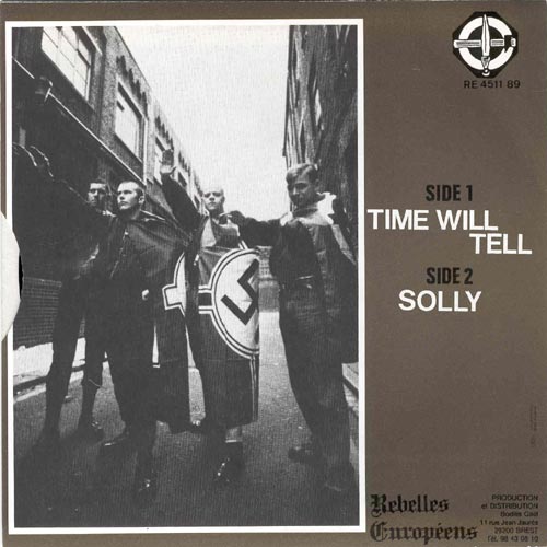 Back cover of the No Remorse Time Will Tell single