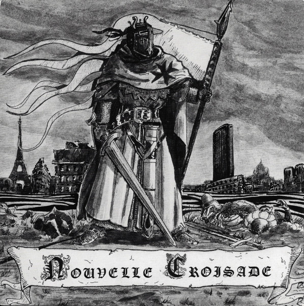 Front cover of the Nouvelle Croisade single