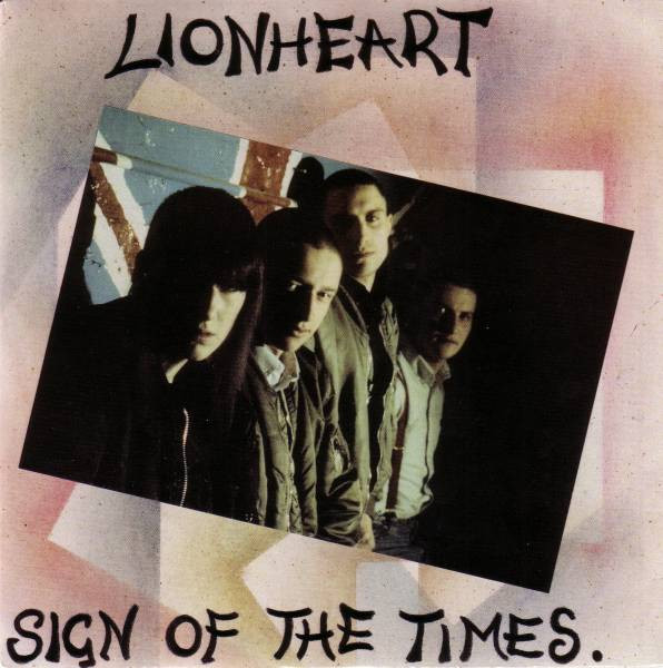 Front Cover of the Lionheart Sign Of The Times EP