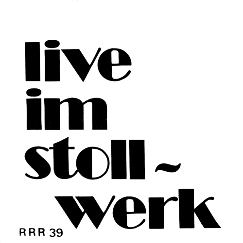 Placeholder image for the unreleased Live Im Stollwerk LP from the Rock-O-Rama catalogs