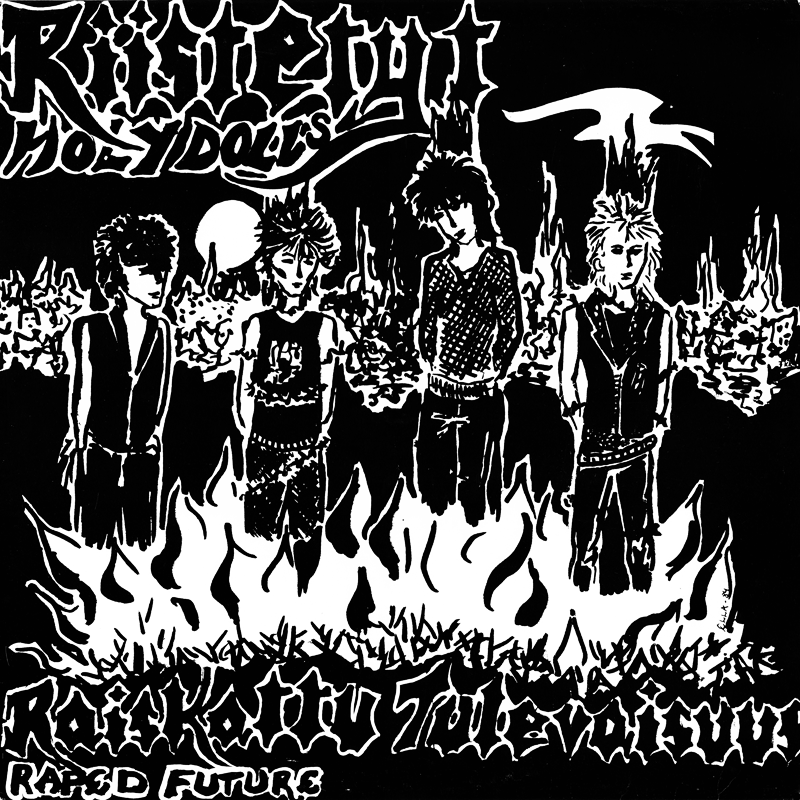 Riistetyt Raped Future LP front cover