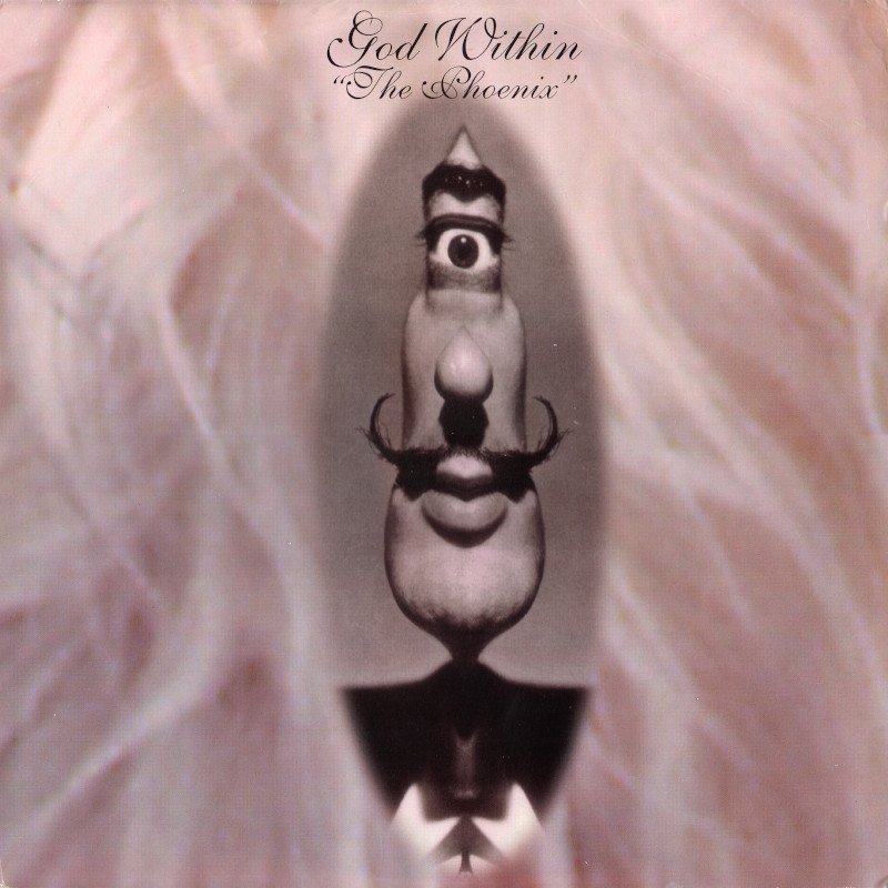Front Cover of the God Within The Phoenix single