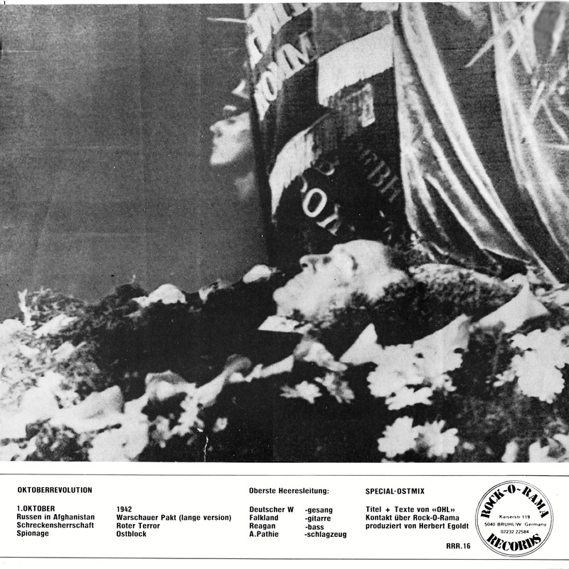 OHL Oktoberrevolution second edition back cover